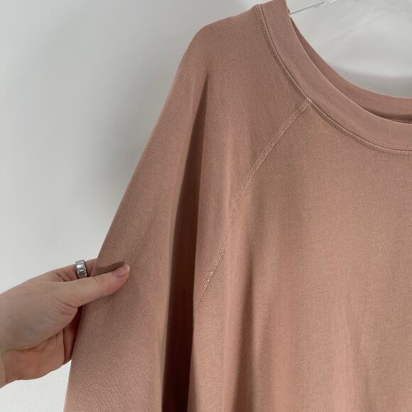 Mate The Label Size 3X Rose Pink Organic Terry Sweatshirt New With Tags - Picture 7 of 11